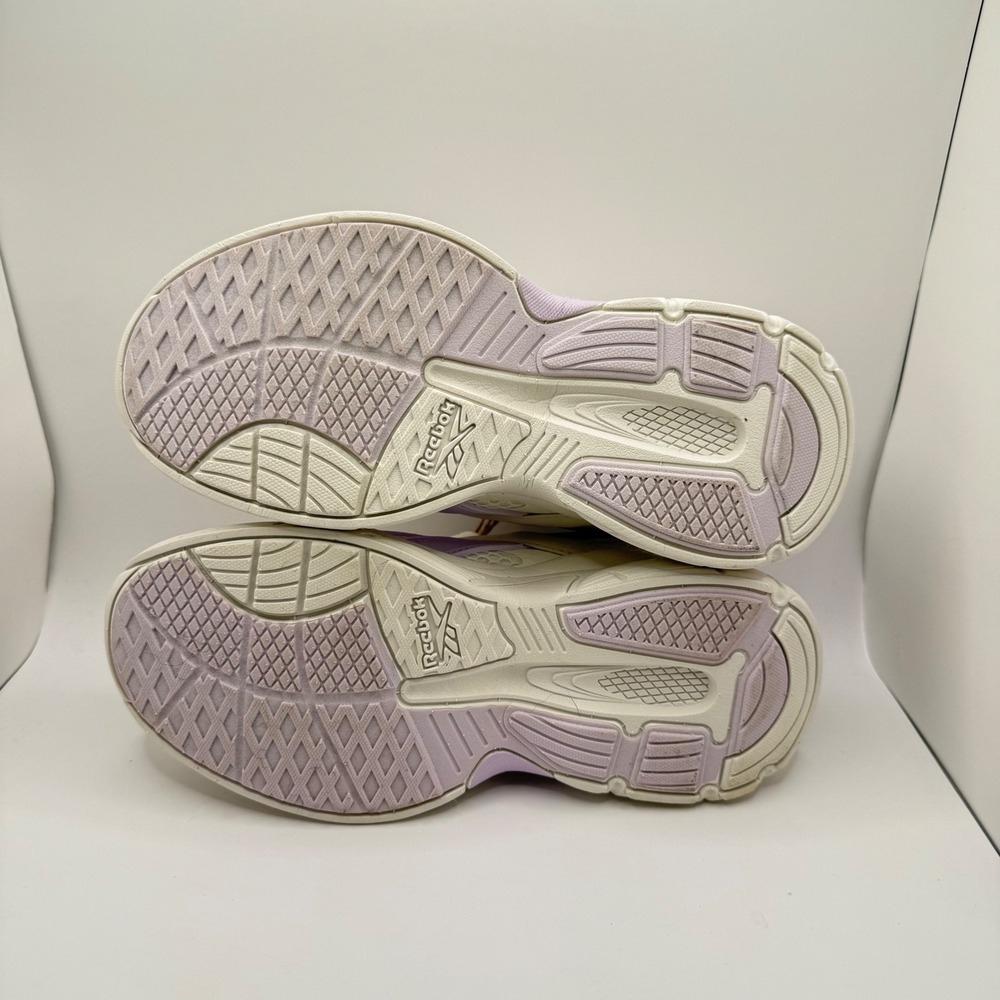 Reebok Chaos Running Girls Shoes Natural Light Purple AR30303S-CCI Size 4 NEW - Picture 9 of 10